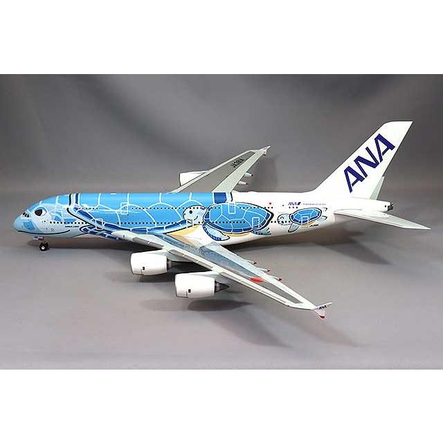 全日空商事 1/200 エアバス A380 JA381A FLYING HONU ANAブルー完成品
