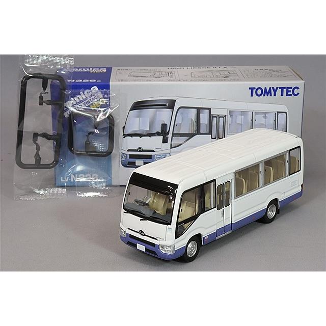 トミカリミテッドヴィンテージ NEO 1/64 日野 リエッセ II LX 白/紫