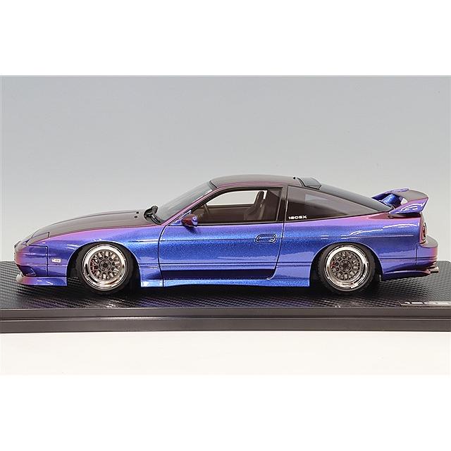 イグニッションモデル 1/18 日産 180SX タイプX (RPS13) パープル