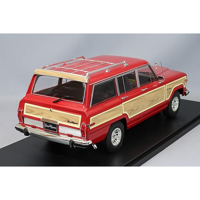 KKスケール 1/18 ジープ グランド ワゴニア 1989 レッド : キッド