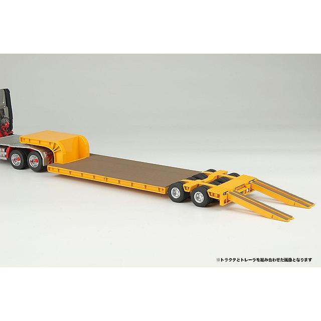 プラッツ/ケンクラフト 1/50 16輪 中低床重量物運搬用トレーラー