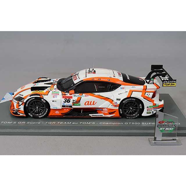 TOM'S GR Supra ミニカー 2023 限定版 1/18 受注限定 au TOM'S GR