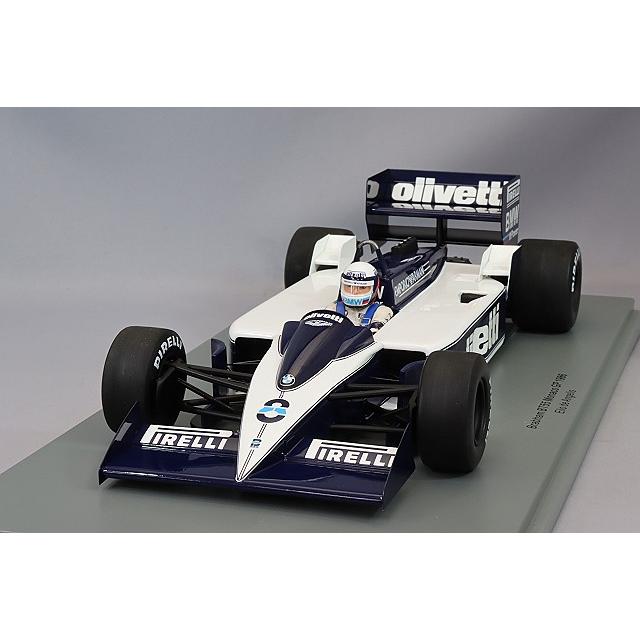 スパーク 1/18 ブラバム BT55 1986 F1 モナコGP #8 E.d.アンジェリス