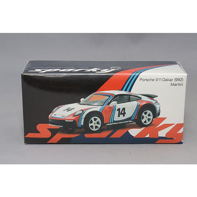 sparky x Tiny 1/64 ポルシェ 911(992) 1978 ダカール ラリー #14