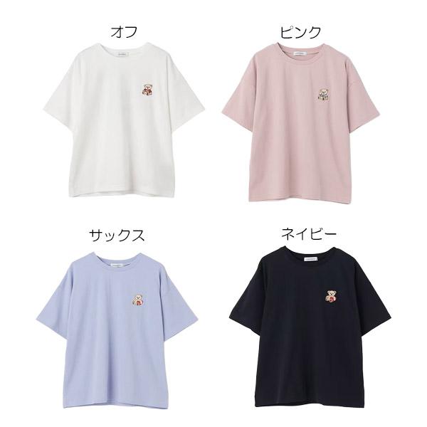 LOVETOXIC 爆買 半袖Tシャツ ベアー刺しゅう ラブトキシック クマ 刺繍