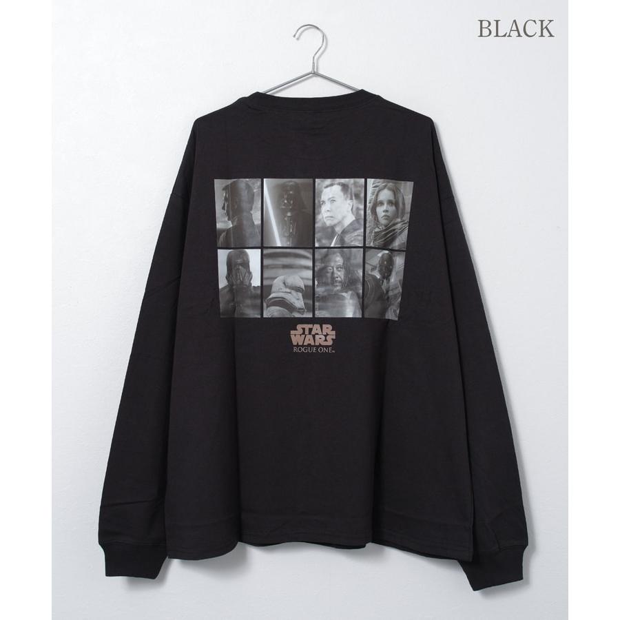 爆買 大人サイズスター・ウォーズ グリッド長袖Tシャツ ローグ・ワン