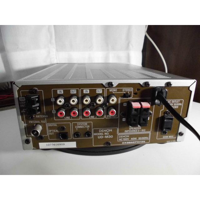 DENON（デノン） DENON UD-M30 〓 人気のCDアンプ, ベルト新品,美品,3M