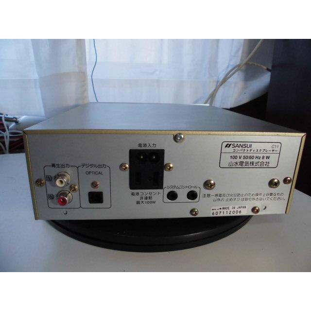 SANSUI C11 〓 サンスイの対応力 ミニCDプレーヤー, PU+ベルト新品