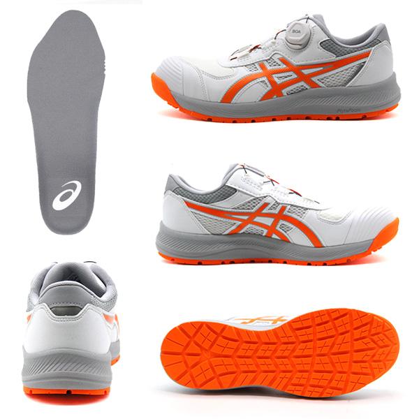 ASICS（アシックス） 安全靴 作業靴 メンズ スニーカー スリッポン 黒