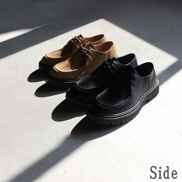 500円ポッキリ】モカシンシューズ メンズ 靴 革靴 黒 ブラック