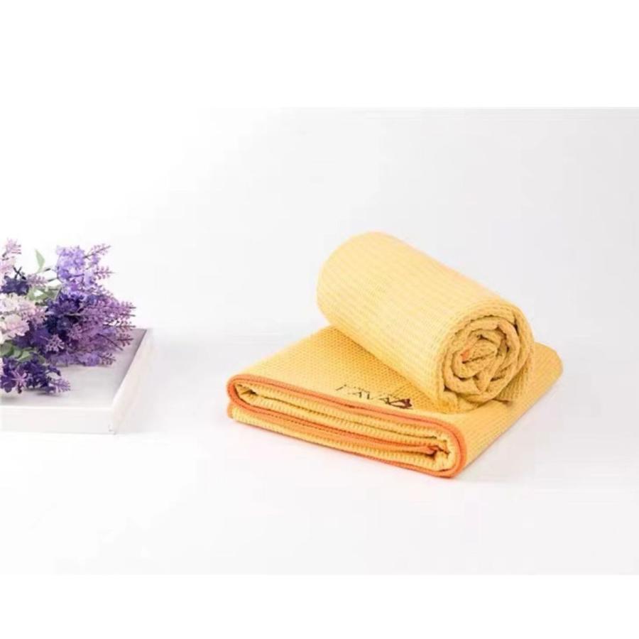 LAVA ヨガラグ ヨガタオル 滑り止めヨガラグ+収納袋 ヨガマット