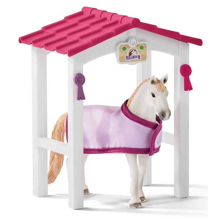 シュライヒ専門店】シュライヒ ホースボックス ルシターノ馬 メス付き