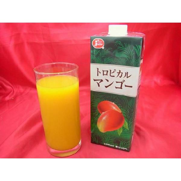 ジューシー ”トロピカルマンゴージュース” 1000ml×6本 : くらし快援隊