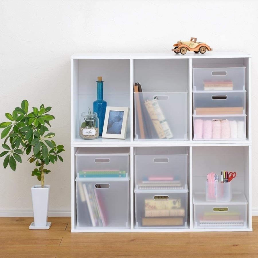 SANKA サンカ ナチュラ インボックス 横型 M ハーフ NIB-YM CL クリア