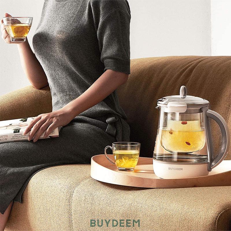 BUYDEEM（バイディーム） 薬膳マルチポット 1.5L ホワイト レシピ付き