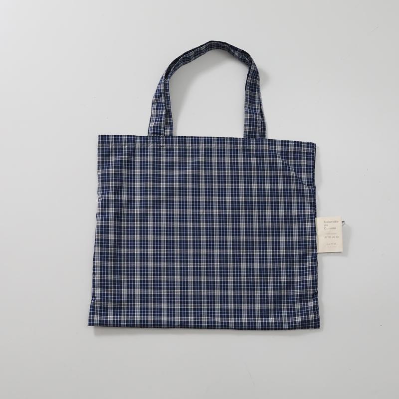 Deglon エコバッグ check柄 おしゃれ 大容量 チェック柄 たっぷり収納