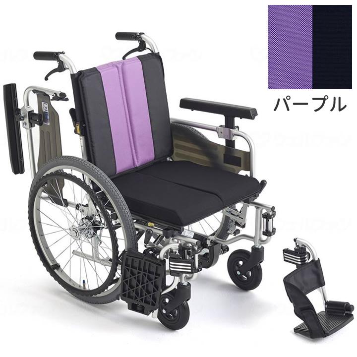 ミキ 車いす MBY-41RB ノンバックブレーキ とまっティ シリーズ 自走型