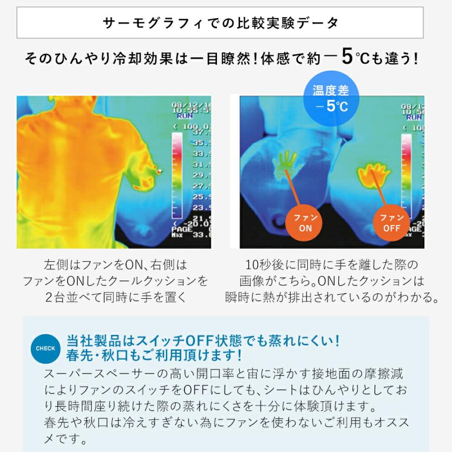 空調服 クールクッション 空調カーシート クール クッション クーラー