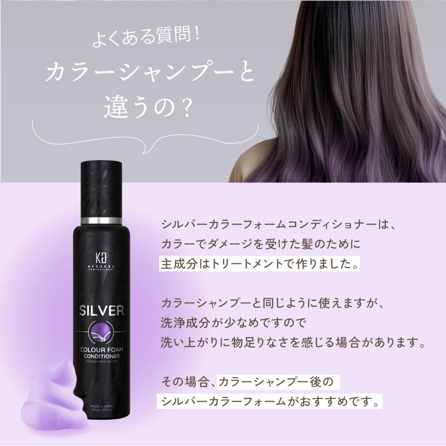 KYOGOKU PROFESSIONAL 公式 25%OFF 【 KYOGOKU シルバーカラーフォーム