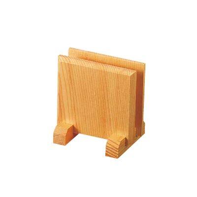 白木 メニューブックスタンド W-702 メニュースタンド・卓上サイン