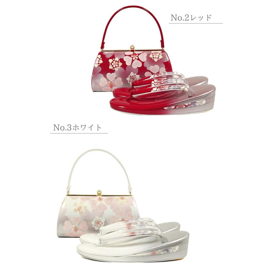 草履バッグセット 振袖 金鷲 成人式 結婚式 和装 M・L・LL・3L 大きい