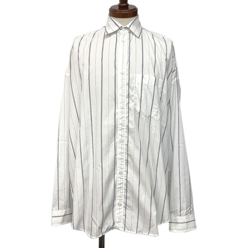 BALENCIAGA バレンシアガ シャツ コットン ポリエステル ホワイト #34