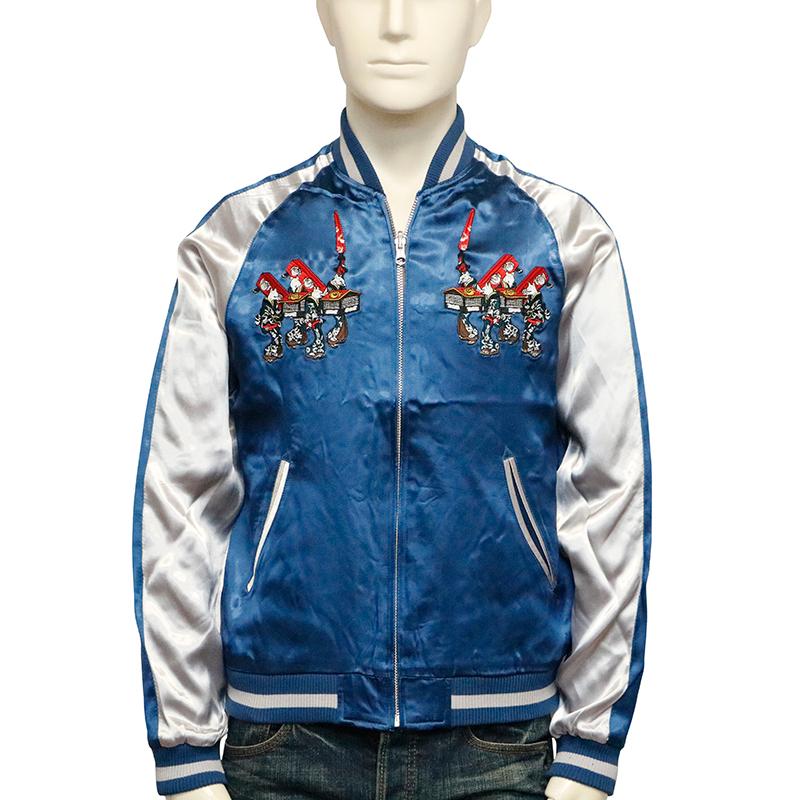 JAPANESQUE ジャパネスク 狐の嫁入り 刺繍 和柄 リバーシブル