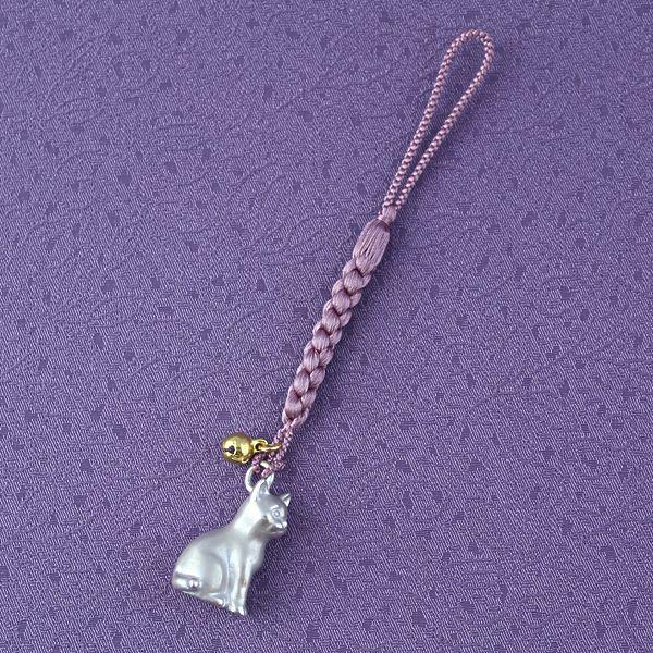 根付（銀製）子猫・ねこ・ネコ 鈴付 : 京都工芸舎 Yahoo!店 - 通販