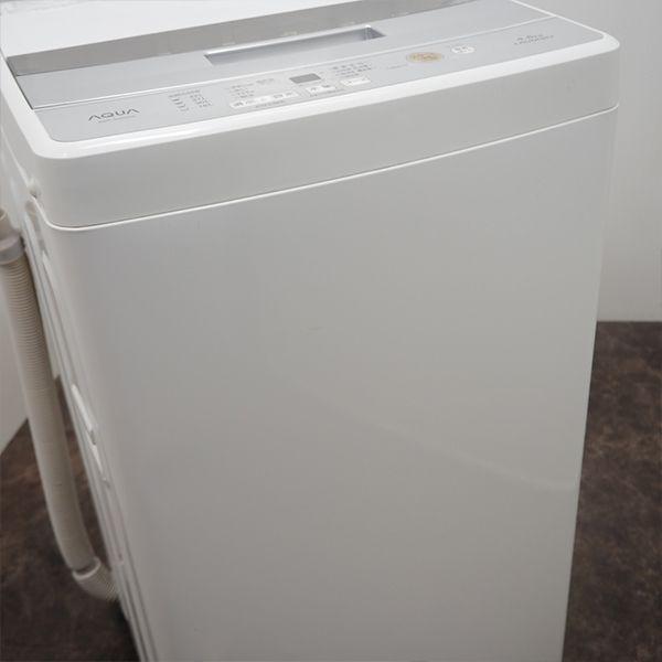 AQUA（アクア） 中古 SB-AQWS45GW 洗濯機 4.5kg AQUA AQW-S45G-W 3D