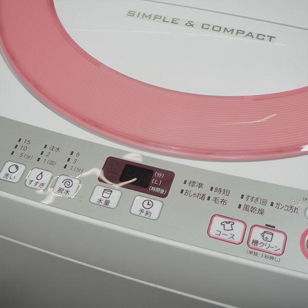 SHARP（シャープ） 中古 SB-ESGE60RP 洗濯機 6.0kg SHARP ES-GE60R-P
