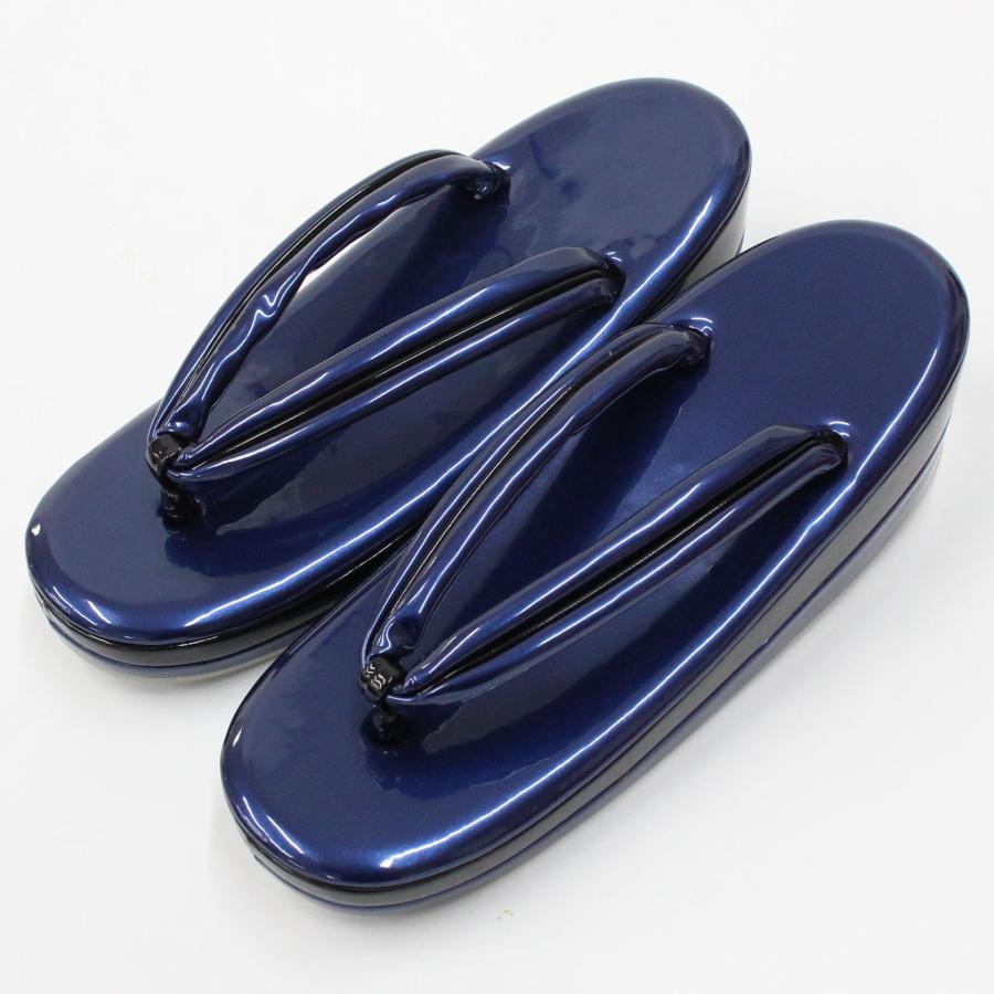 草履バッグセット 成人式 振袖 草履 バッグ レディース 紺 ネイビー 青