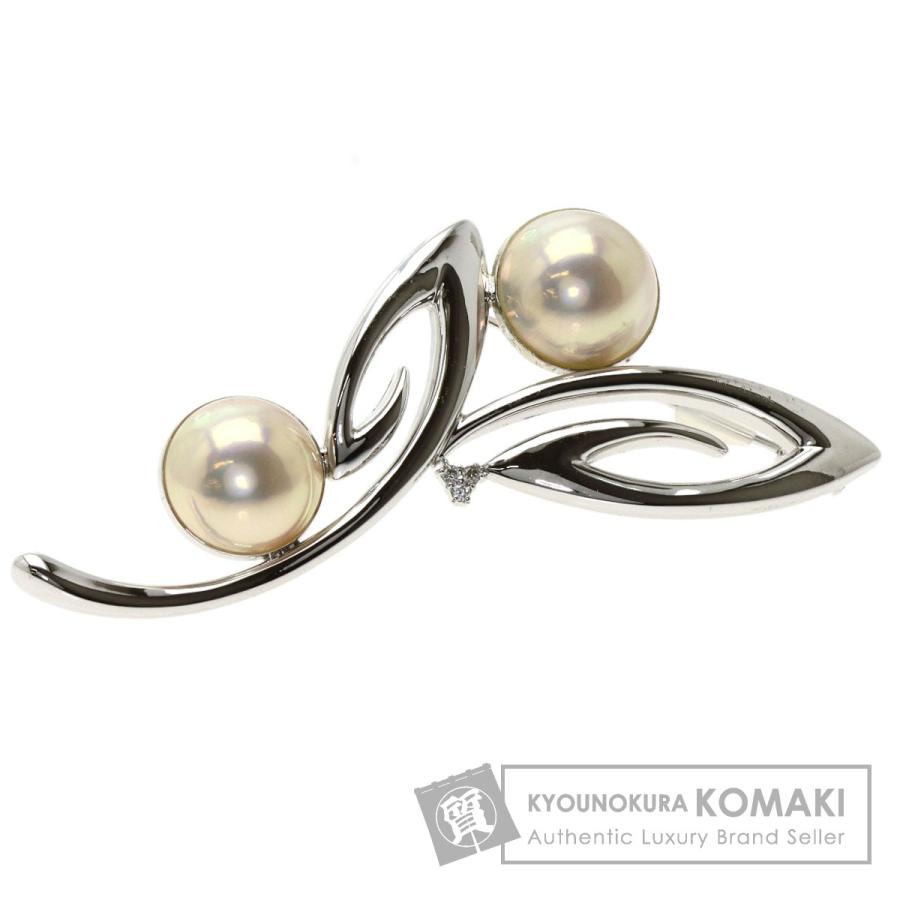 TASAKI タサキ パール 真珠 マベパール ブローチ ゴールド レディース