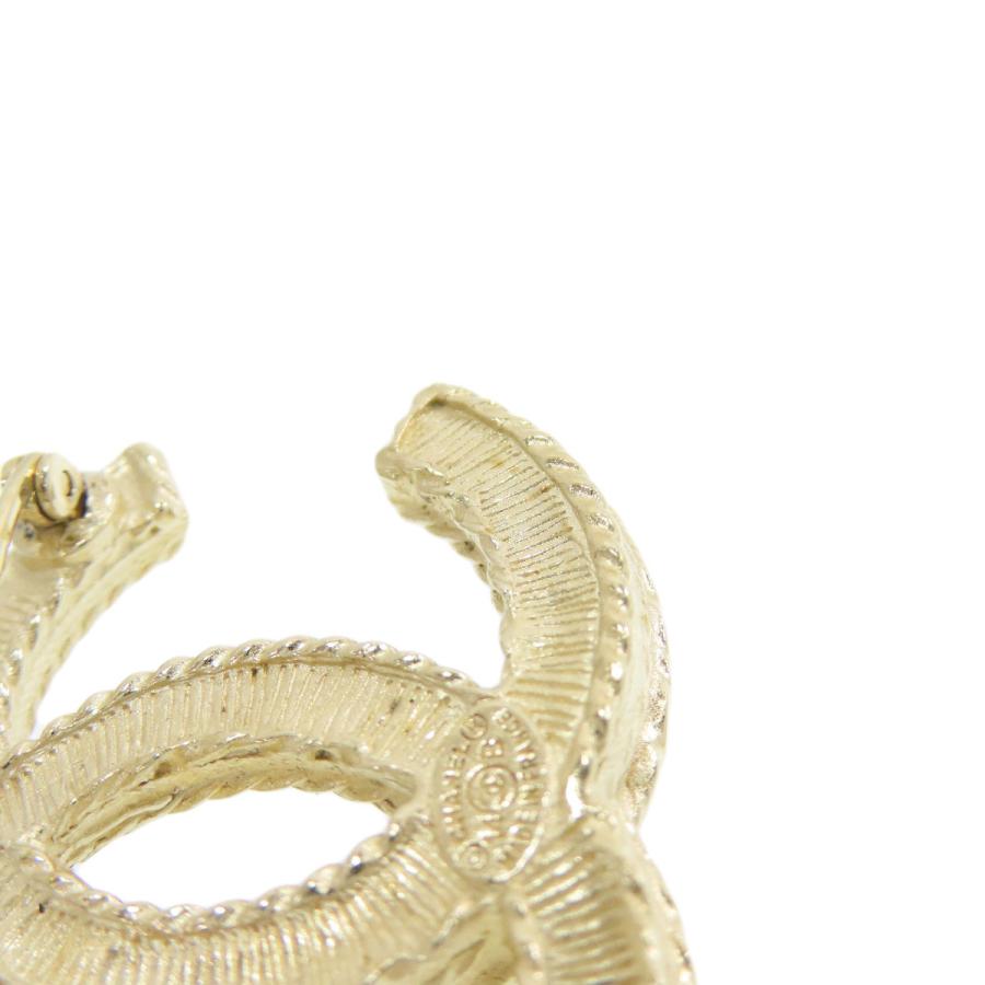 CHANEL（シャネル） ココマーク フェイクパール ブローチ 金属製