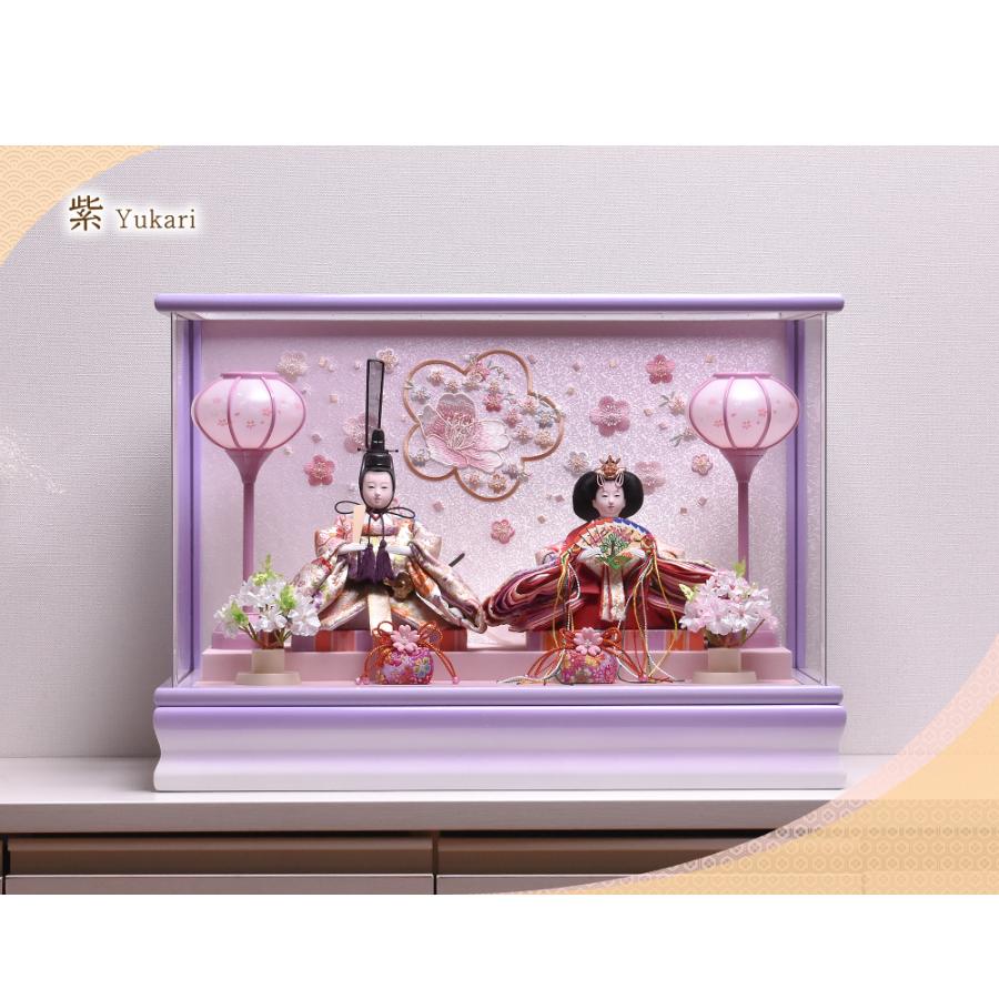 雛人形 ひな人形【選べる4種類】選べるおひな（もも・ゆかり・みやび