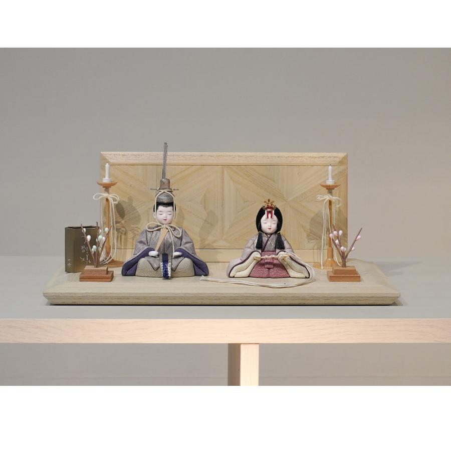 雛人形 木目込人形 木目込み人形 木村一秀 「Shizuka」間口35cm