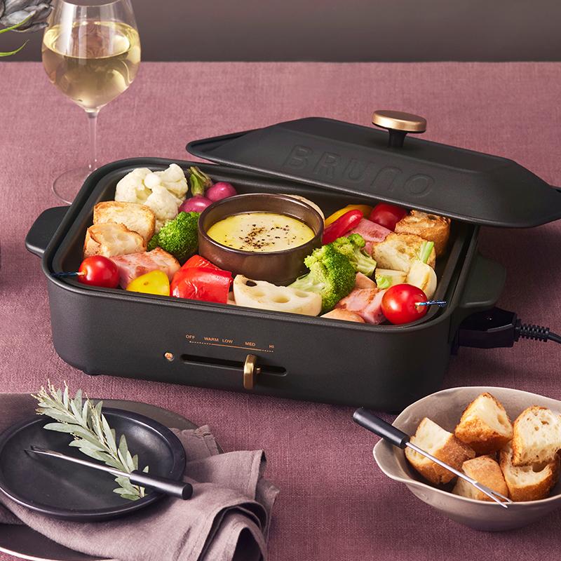 BRUNO（ブルーノ） 深鍋セット ホットプレート コンパクトホット