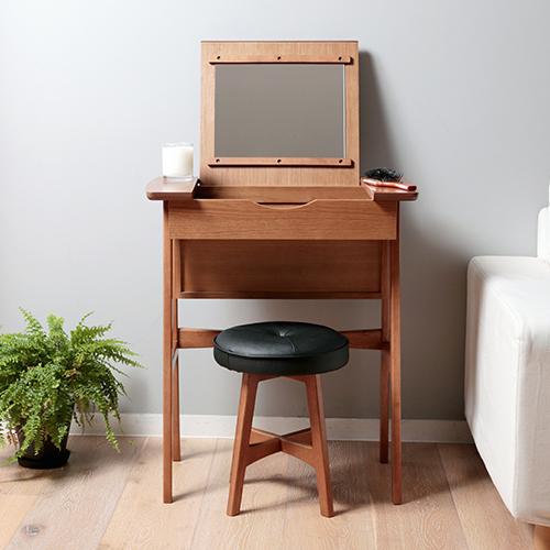 ドレッサー デスク 市場 Dresser＆Stool toledo M-3647BR スツール