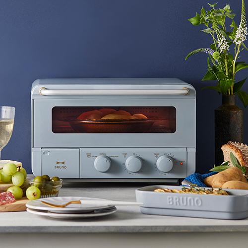 BRUNO crassy+ ブルーノ トースター スチーム＆ベイクトースター