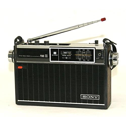 SONY ソニー ICF-1100 THE 11 ソリッドステート3バンドラジオ FM/MW/SW