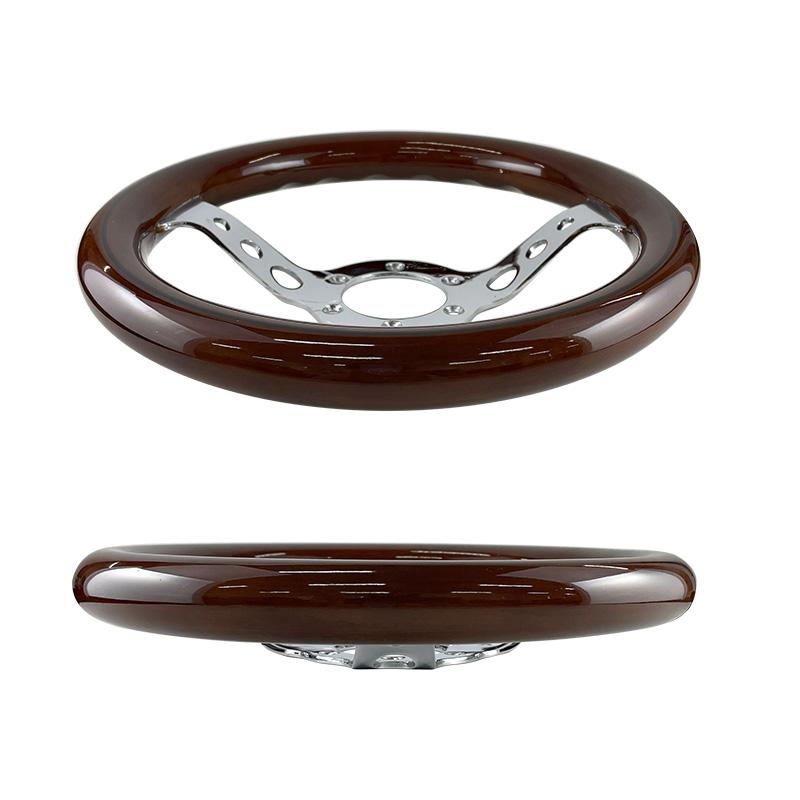 ステアリング φ290mm 29φ ウッド 木目 ハンドル 極小 交換 ドレス