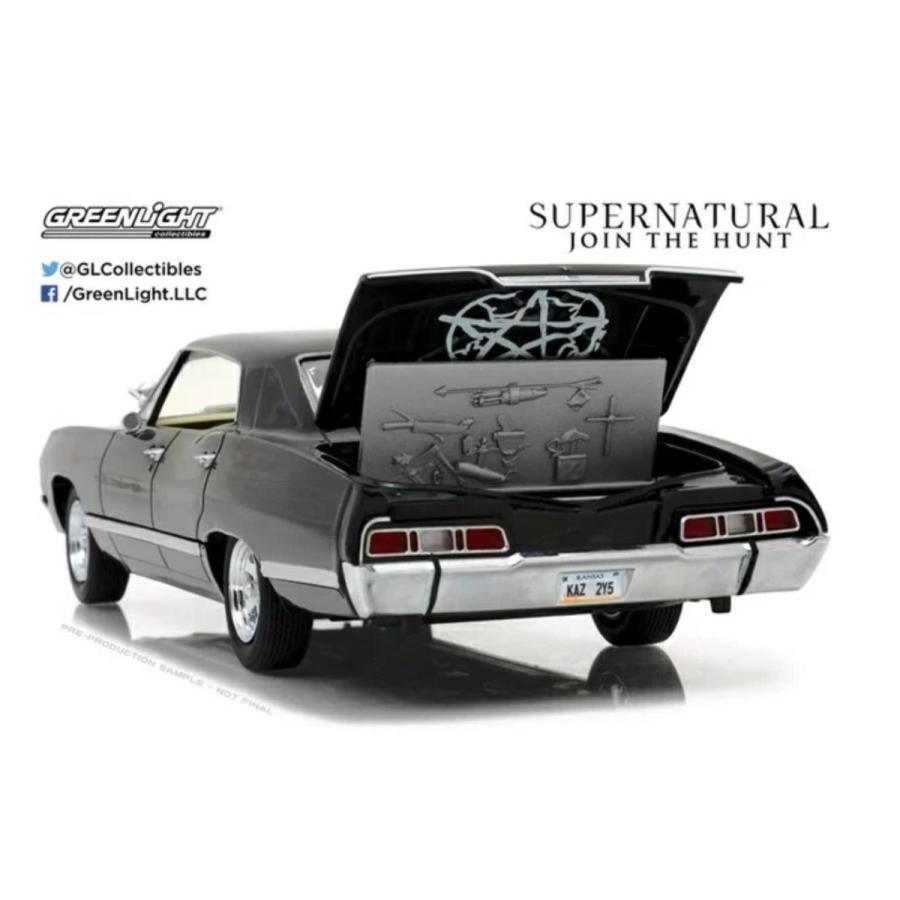 ドラマ[スーパーナチュラル]1967 インパラ 1/18 ミニカー激レア！美品