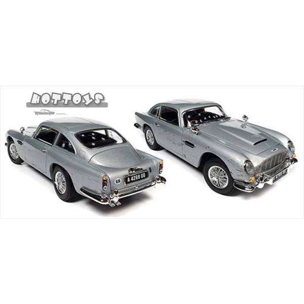 ミニカー 007 1/18 ノータイムトゥダイ 銃撃戦仕様 アストンマーチン