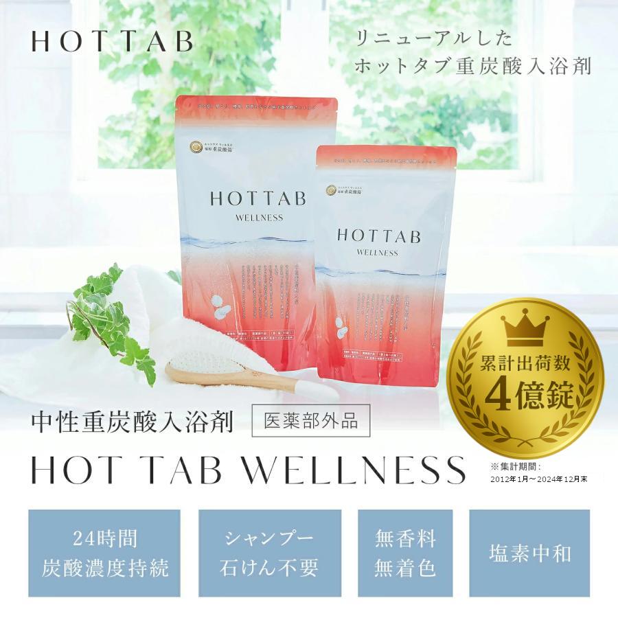 HOT TAB（ホットタブ） 正規品 薬用 元祖 重炭酸 入浴剤 ウェルネス 45