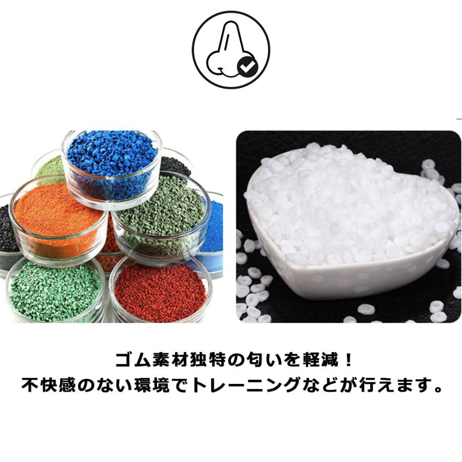 トレーニングマット ジムマット ゴムマット 50×50cm 厚さ25mm 厚手