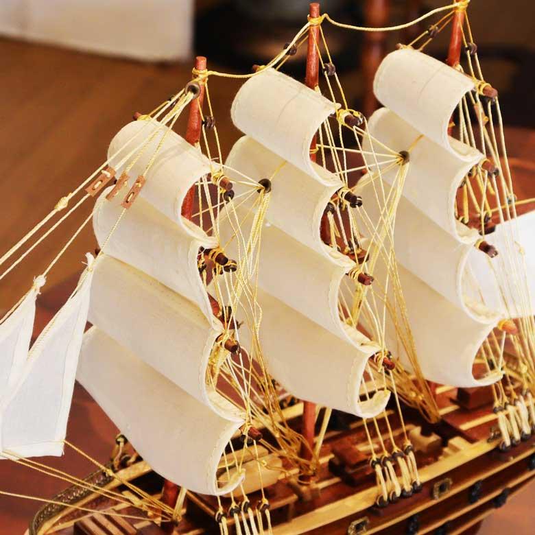 帆船 ナポレオン フランス 軍船 モデルシップ NAPOLEON : インテリア