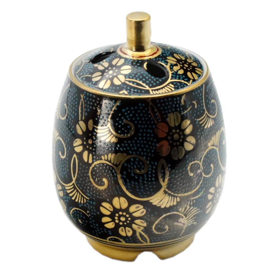 九谷焼 豆香炉 青粒B 10012104 : 北山堂 - 通販 - Yahoo!ショッピング