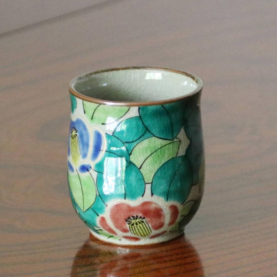 九谷焼 美山窯湯呑み 京山茶花（小）05-143 : 北山堂 - 通販 - Yahoo