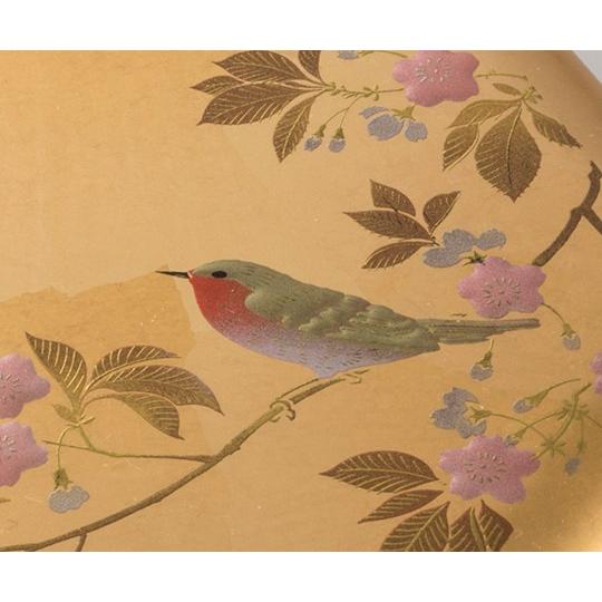 ギフト 金箔 箔一 花見鳥 箔小箱 工芸品 金沢 お土産 送料別 : 金沢