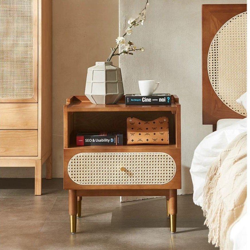 5年保証】【完成品】サイドテーブル ナイトテーブル ベッドサイド