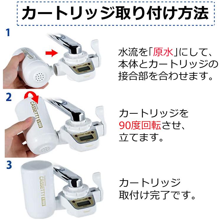 TORAY（東レ） 浄水器 トレビーノ カセッティシリーズ 交換